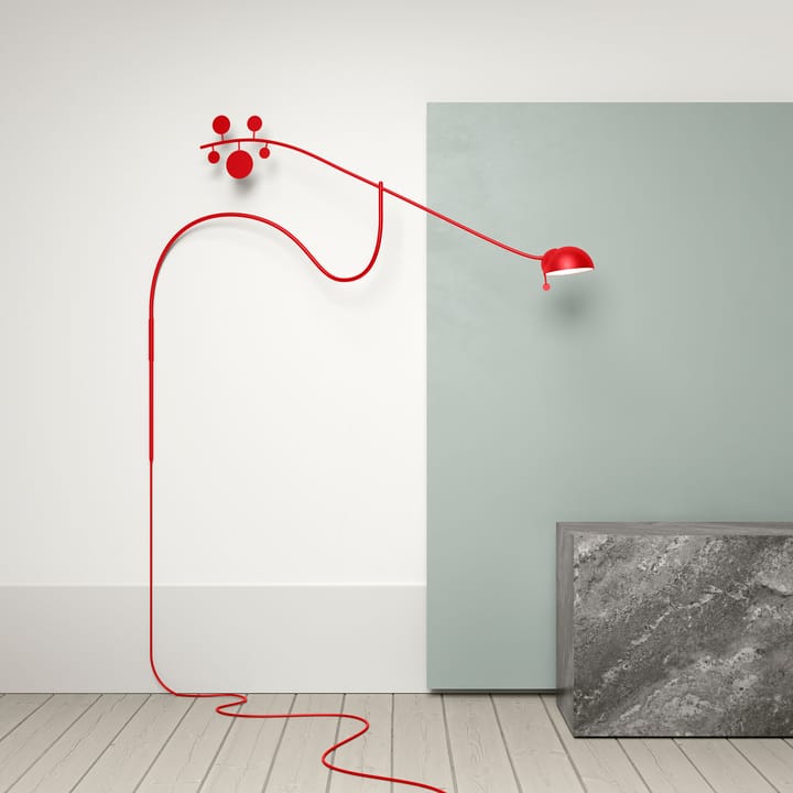 Juno wall lamp, Red-red Noon