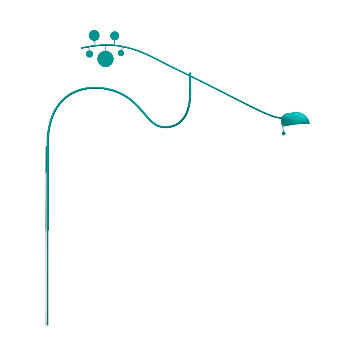 Noon Juno wall lamp Turquoise-turquoise