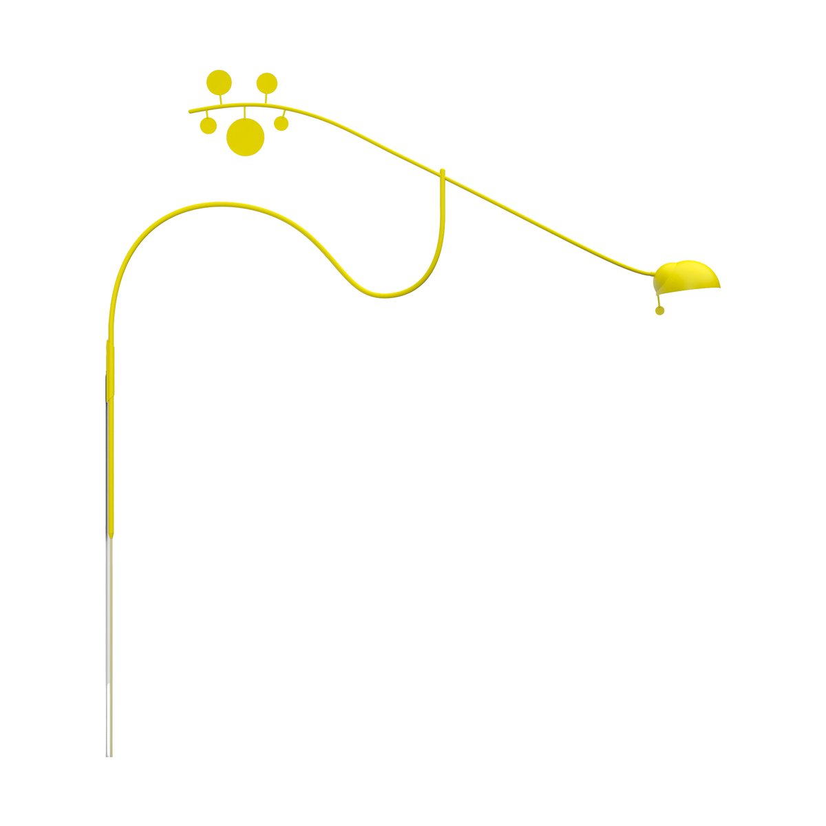 Noon Juno wall lamp Yellow-light yellow | Scandinavian Design | Wall lights | Yellow