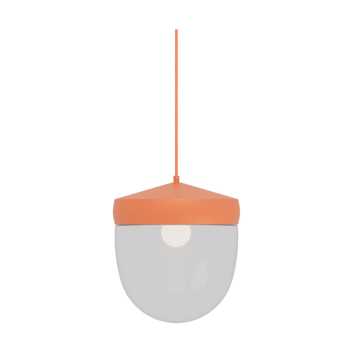 Noon Pan pendant clear 30 cm Apricot-apricot