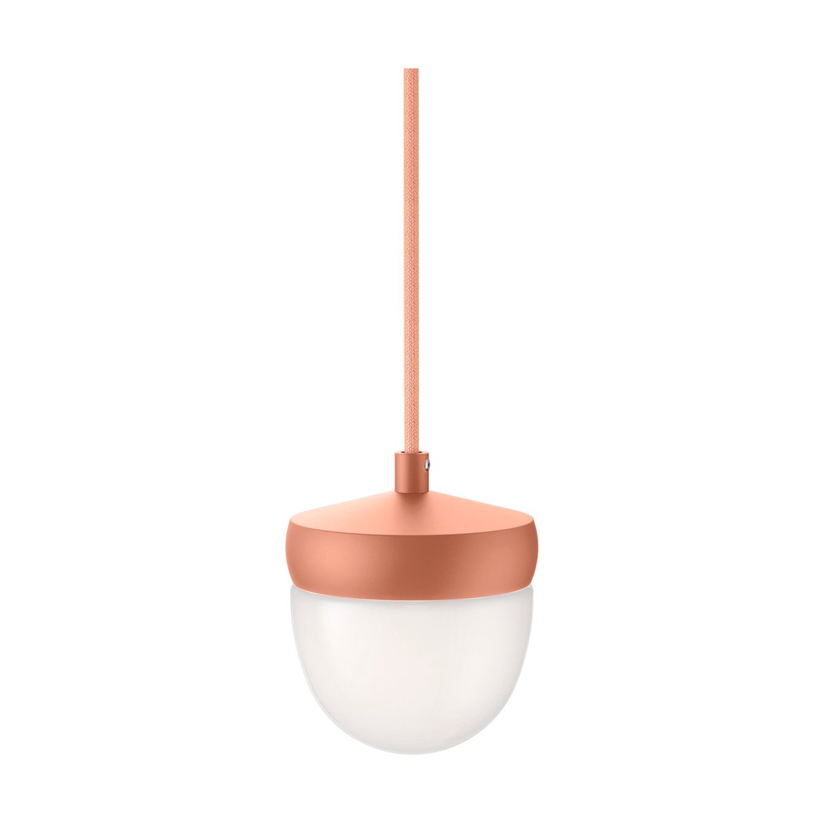 Noon Pan pendant frosted 10 cm Apricot-apricot