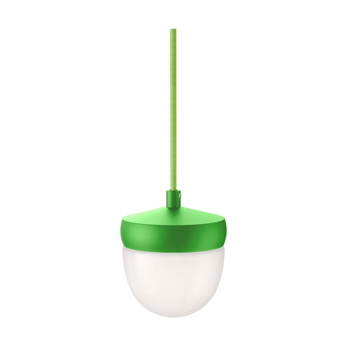 Noon Pan pendant frosted 10 cm Light green-light green