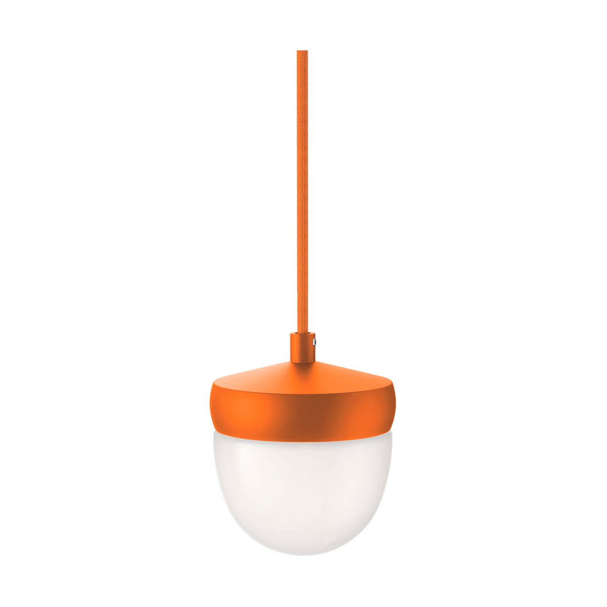 Noon Pan pendant frosted 10 cm Orange-orange