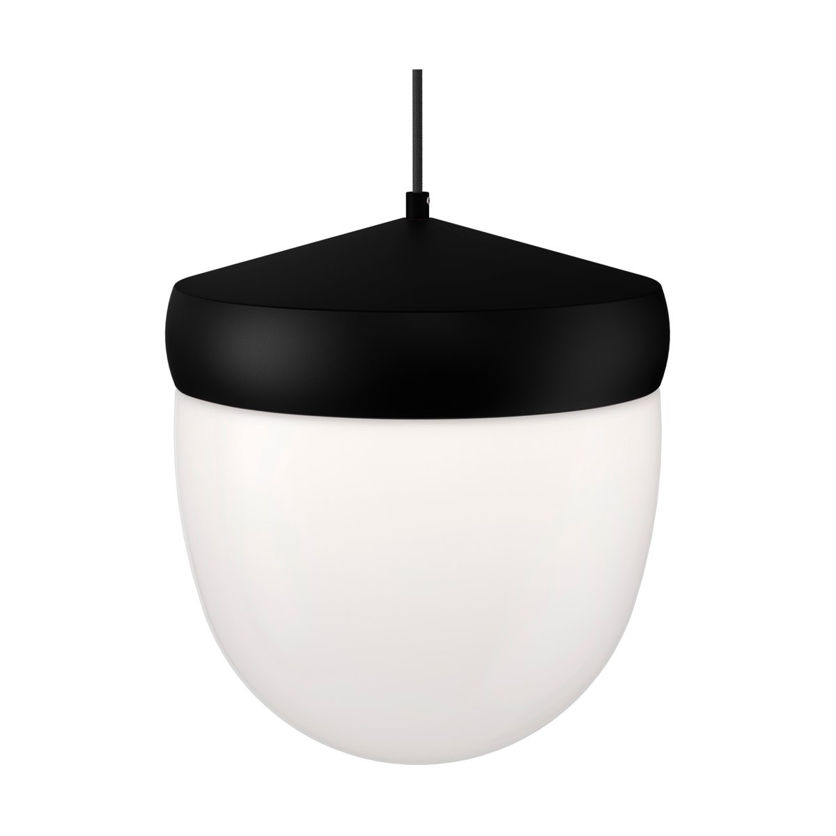 Noon Pan pendant frosted 30 cm Black-black