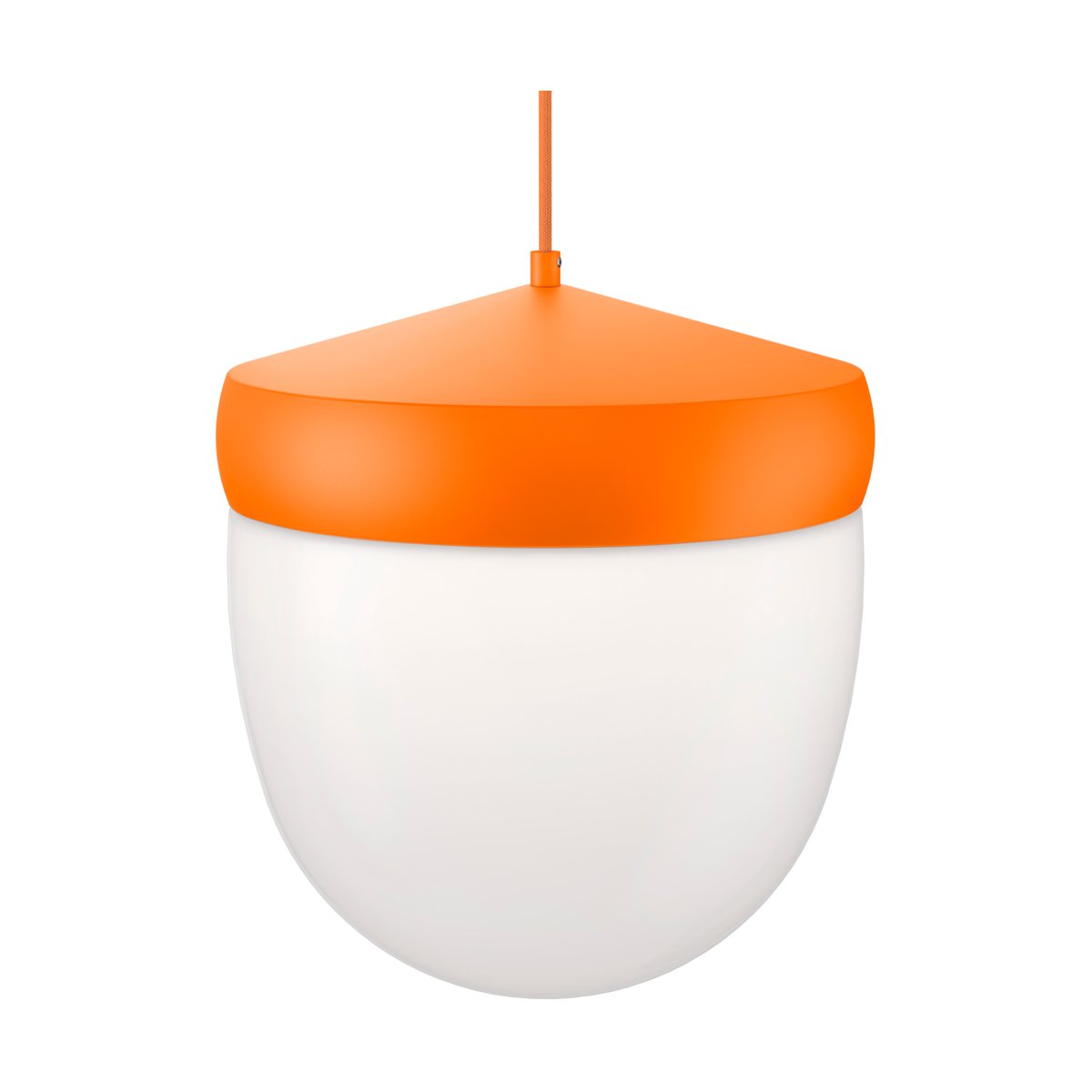 Noon Pan pendant frosted 30 cm Orange-orange