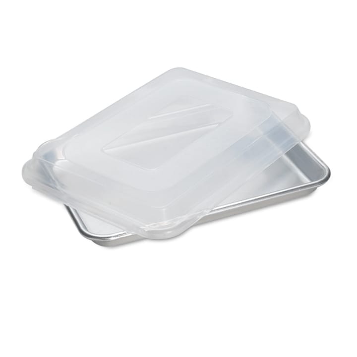 Brownie Baking pan with lid - Aluminum - Nordic Ware