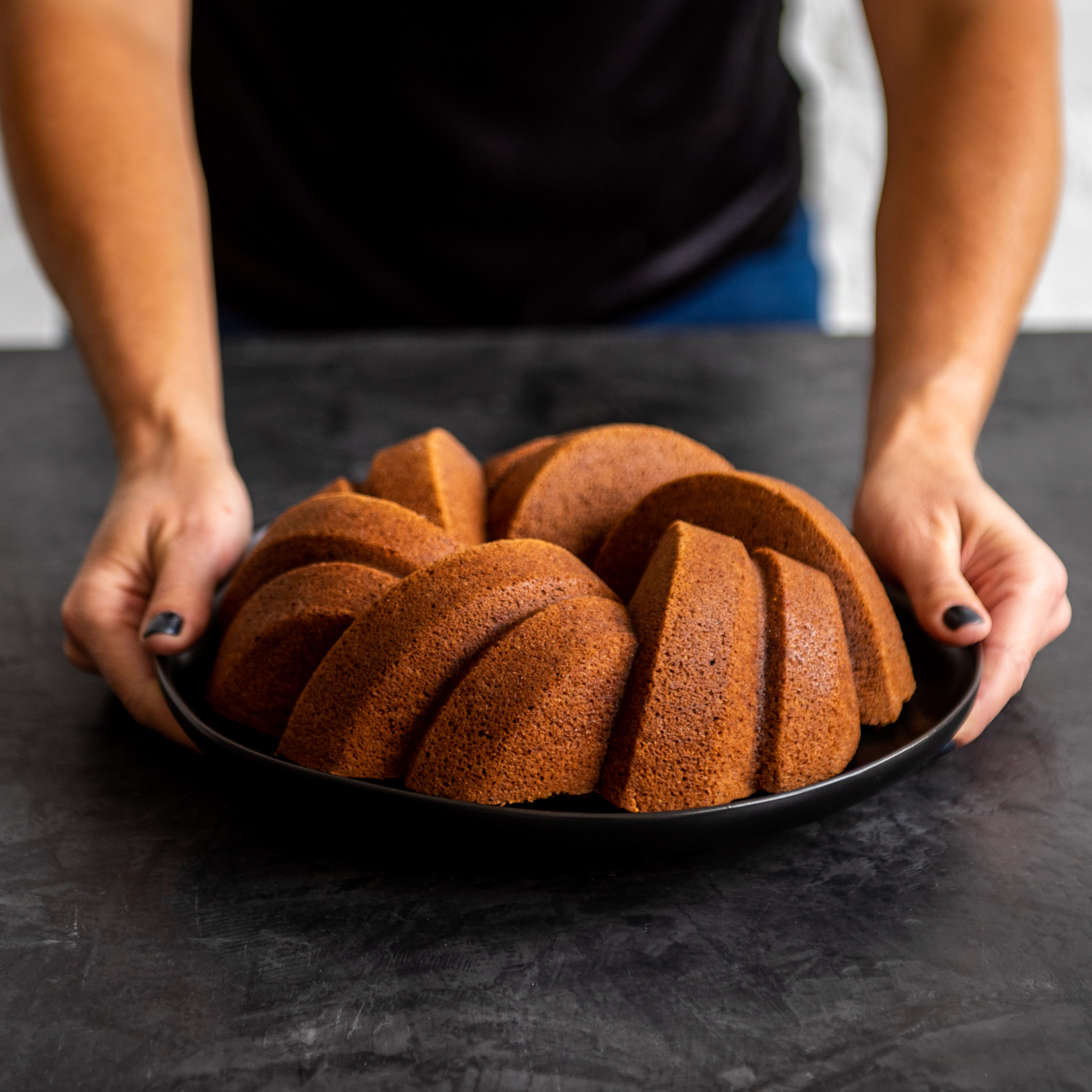 Nordic Ware 75th Anniversary Braided Non-Stick Mini Bundt Cake Pan