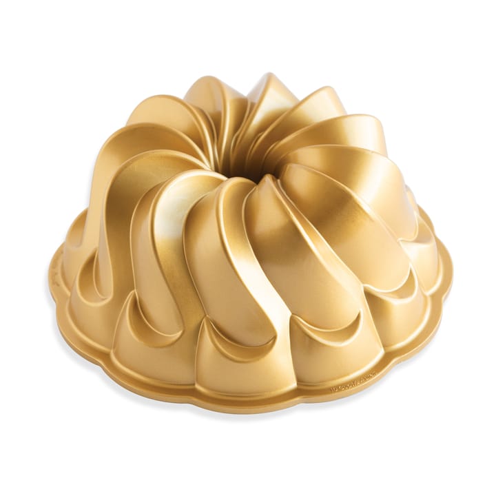 Nordic Ware pirouette bundt baking pan 2.4 L - Gold - Nordic Ware