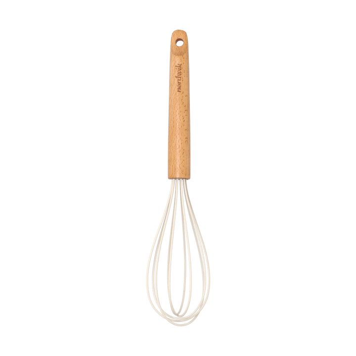 Nordwik balloon whisk 30 cm beech, Cream Nordwik