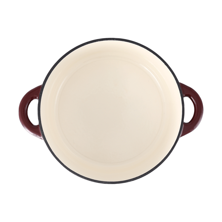 Nordwik cast iron pot round 5 l, Burgundy Nordwik