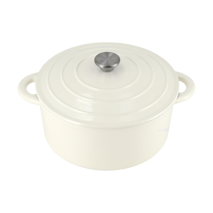 Nordwik cast iron pot round 5 l - Cream - Nordwik