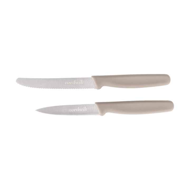 Nordwik knife set 2 piece - Taupe - Nordwik