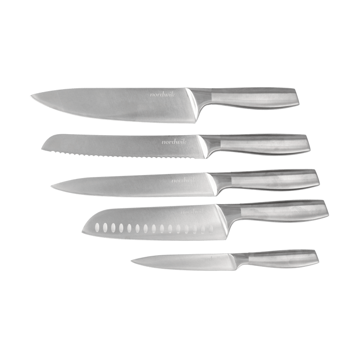 Nordwik knife set 5 piece - Stainless steel - Nordwik