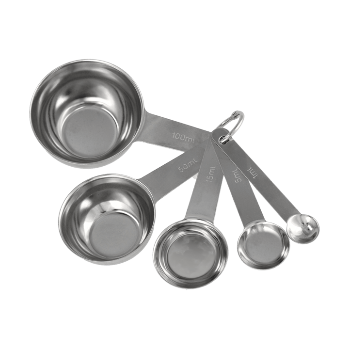 Nordwik measuring set 5-piece, Stainless steel Nordwik