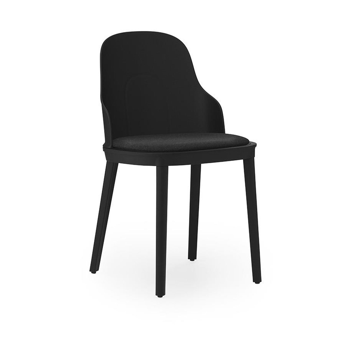 Normann Copenhagen Allez chair with cushion Black