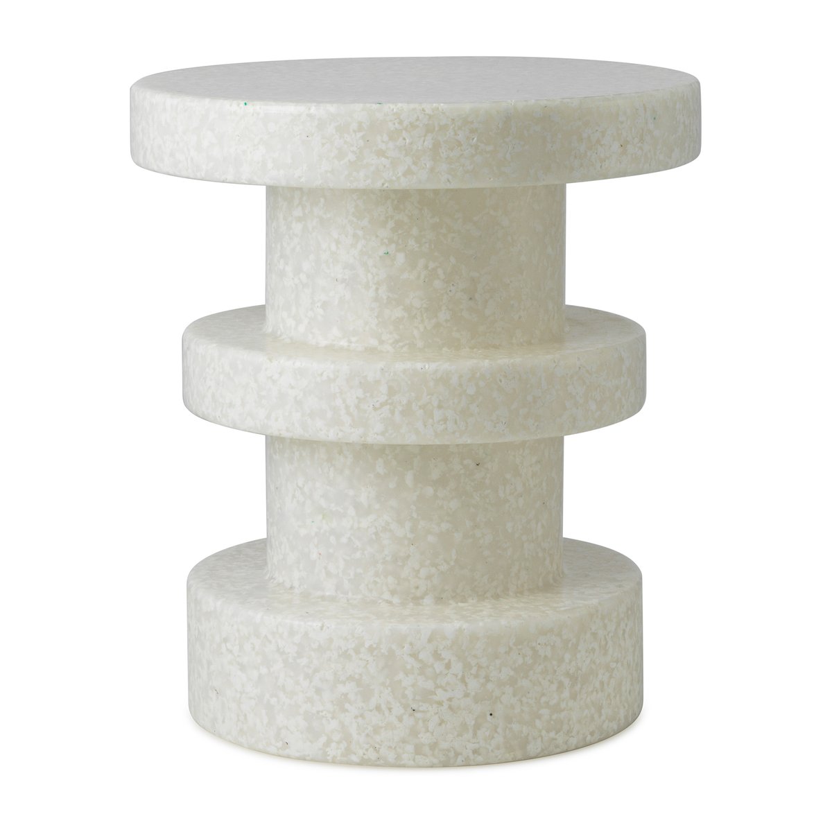 Normann Copenhagen Bit Stack stool White-white