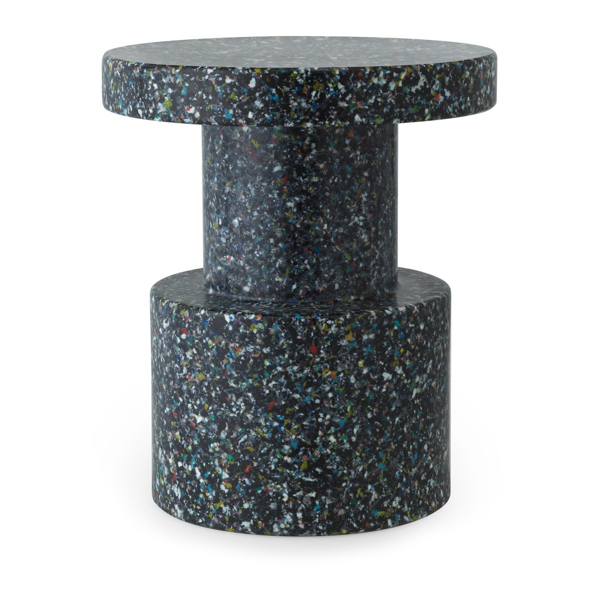 Normann Copenhagen Bit stool Black-multi