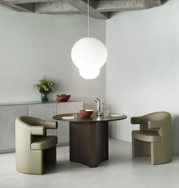 Bue dining table 120x75 cm - Brown stained oak - Normann Copenhagen