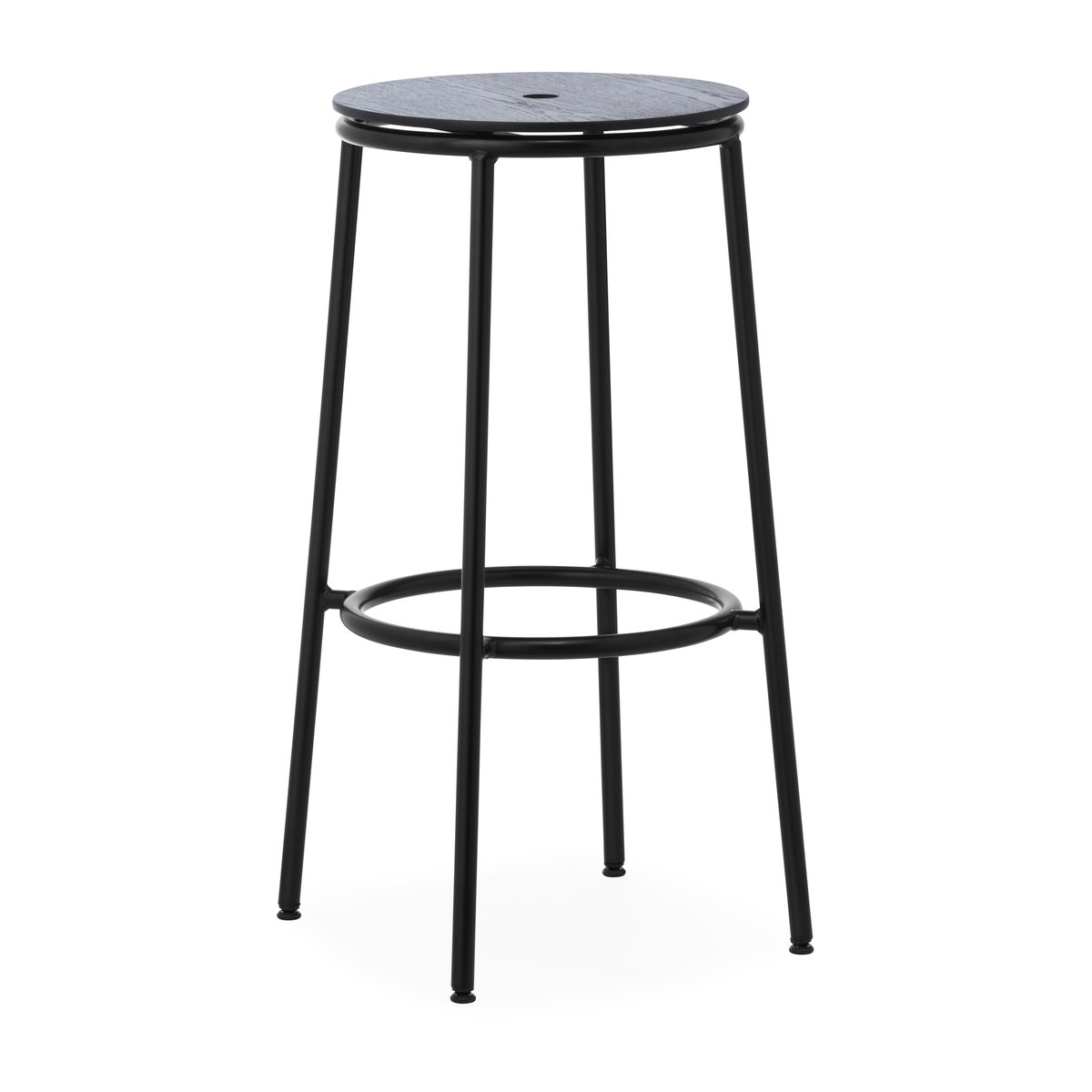 Normann Copenhagen Circa barstool 75 cm Black oak