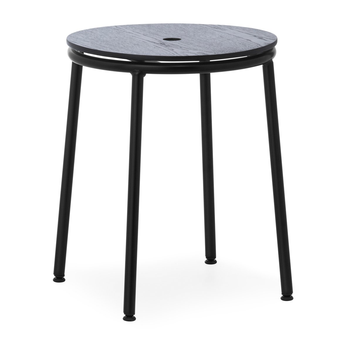 Normann Copenhagen Circa stool 45 cm Black oak