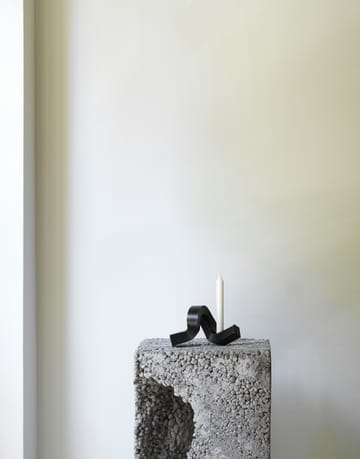 Crooked candle holder 1 - Bronze - Normann Copenhagen