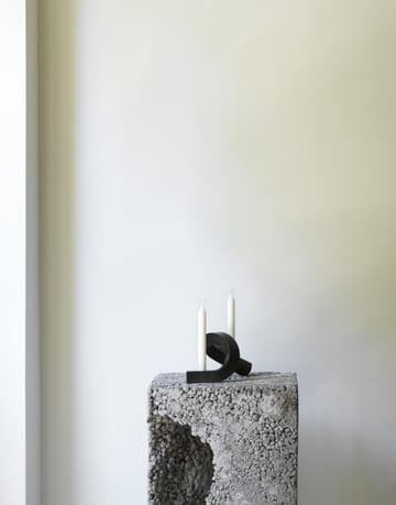 Crooked candle holder 2 - Bronze - Normann Copenhagen