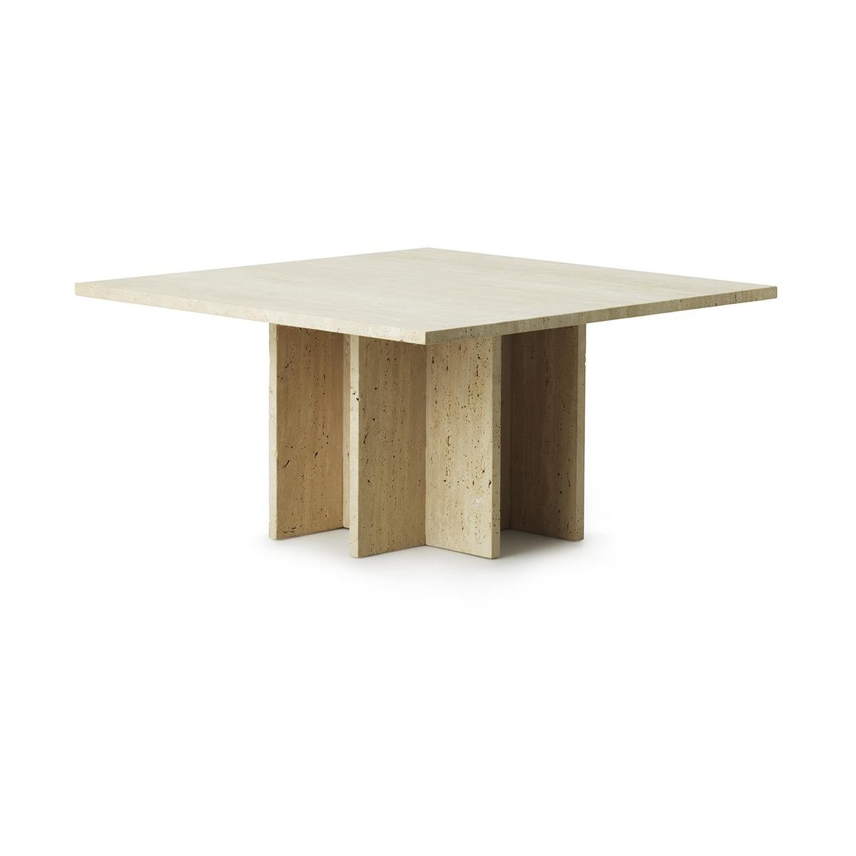 Normann Copenhagen Edge large coffee table Travertine