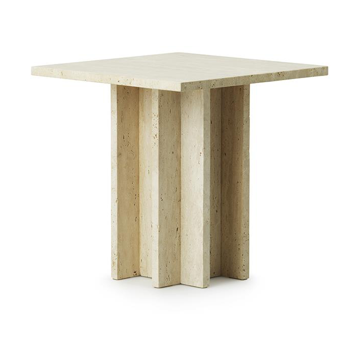 Normann Copenhagen Edge small coffee table Travertine