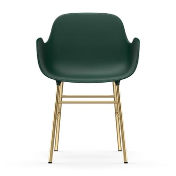 Form armchair bronze legs - Green - Normann Copenhagen