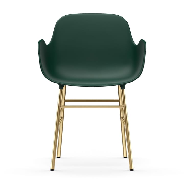 Form armchair bronze legs, Green Normann Copenhagen