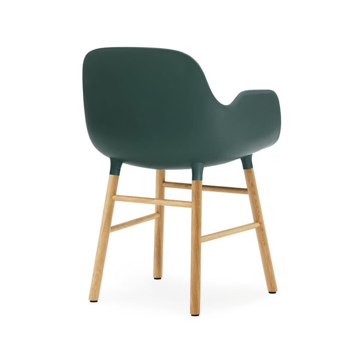 Form armchair, Green, oak legs Normann Copenhagen