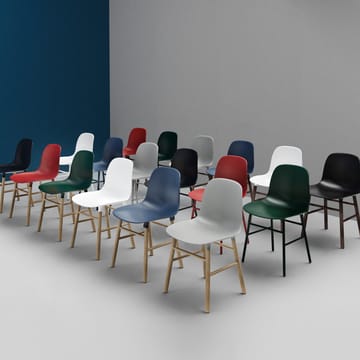 Form Chair - Green, oak legs - Normann Copenhagen