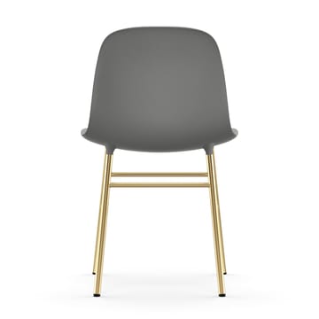 Form chair leg - brass - Grey - Normann Copenhagen