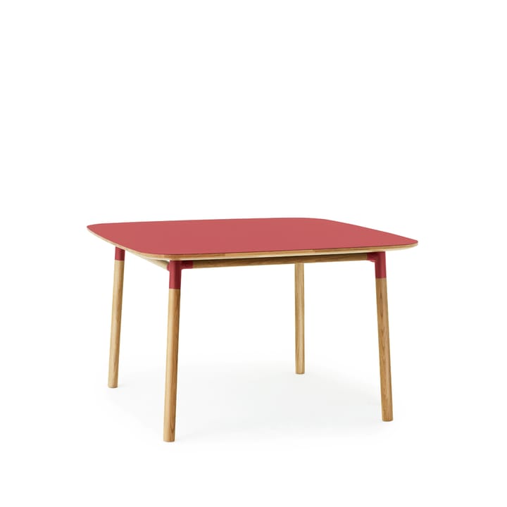 Form dining table 120x120 cm, Red. oak legs Normann Copenhagen