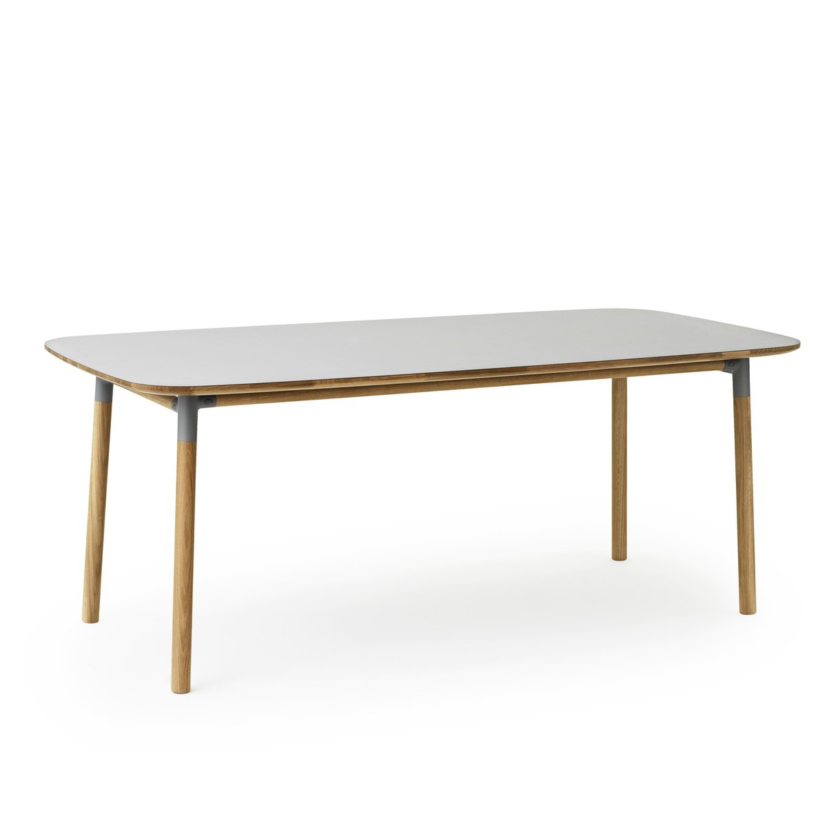 Normann Copenhagen Form table 95 X 200 Cm Grey