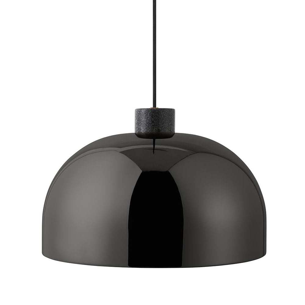 Normann Copenhagen Grant pendant lamp Black, large- steel, granite