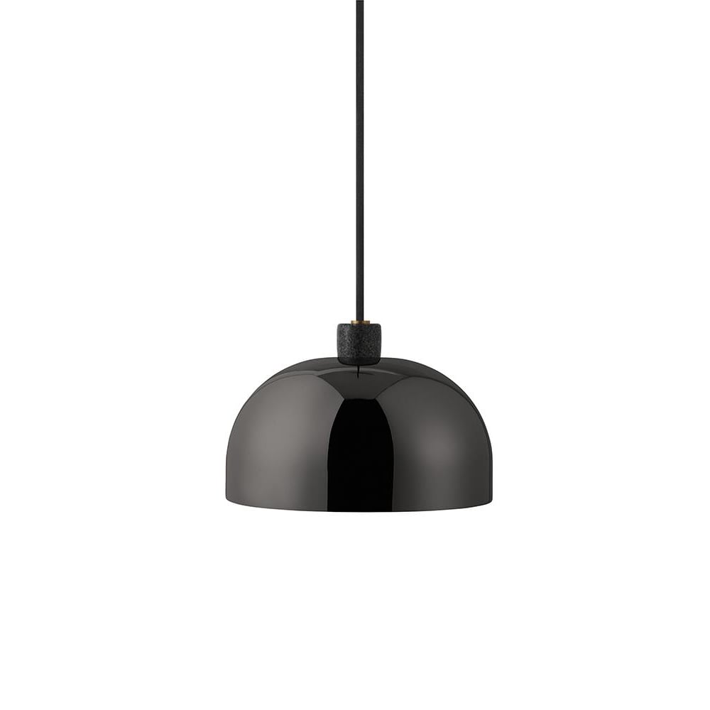 Normann Copenhagen Grant pendant lamp Black, small- steel, granite