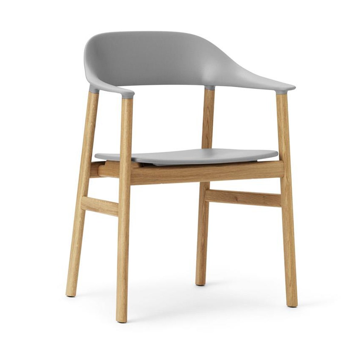 Normann Copenhagen Herit armchair oak Grey