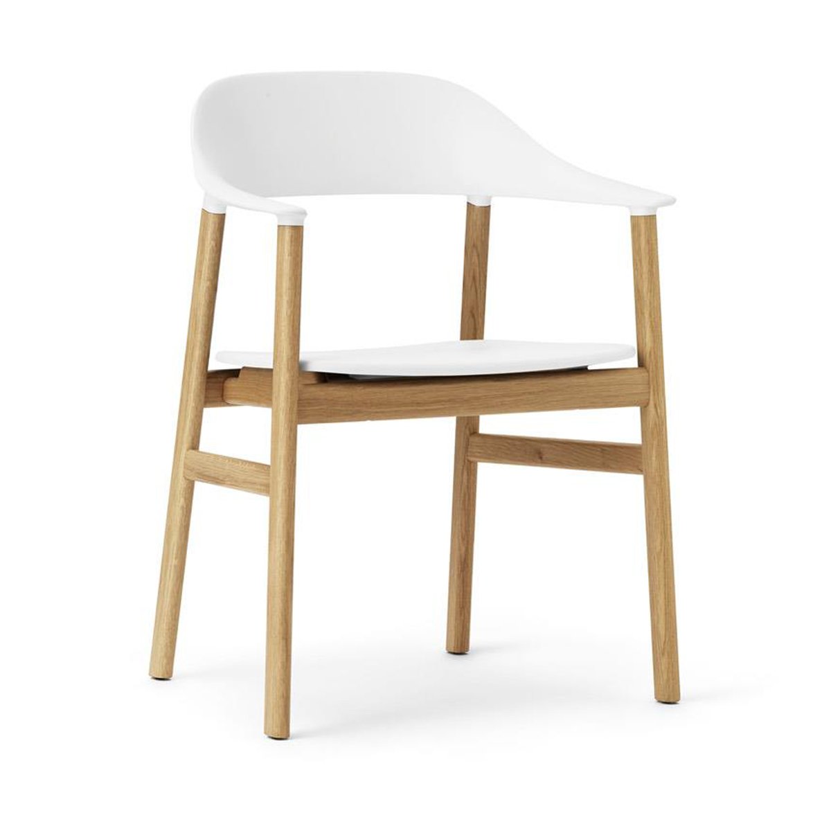 Normann Copenhagen Herit armchair oak White