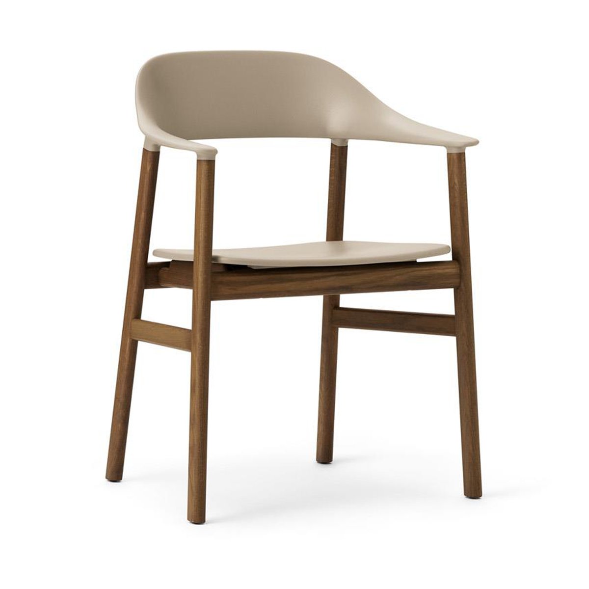 Normann Copenhagen Herit armchair smoked oak Sand