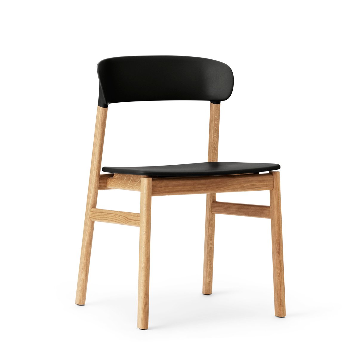 Normann Copenhagen Herit chair oak Black