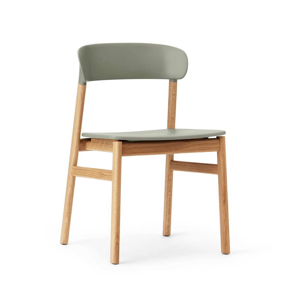 Normann Copenhagen Herit chair oak Dusty green