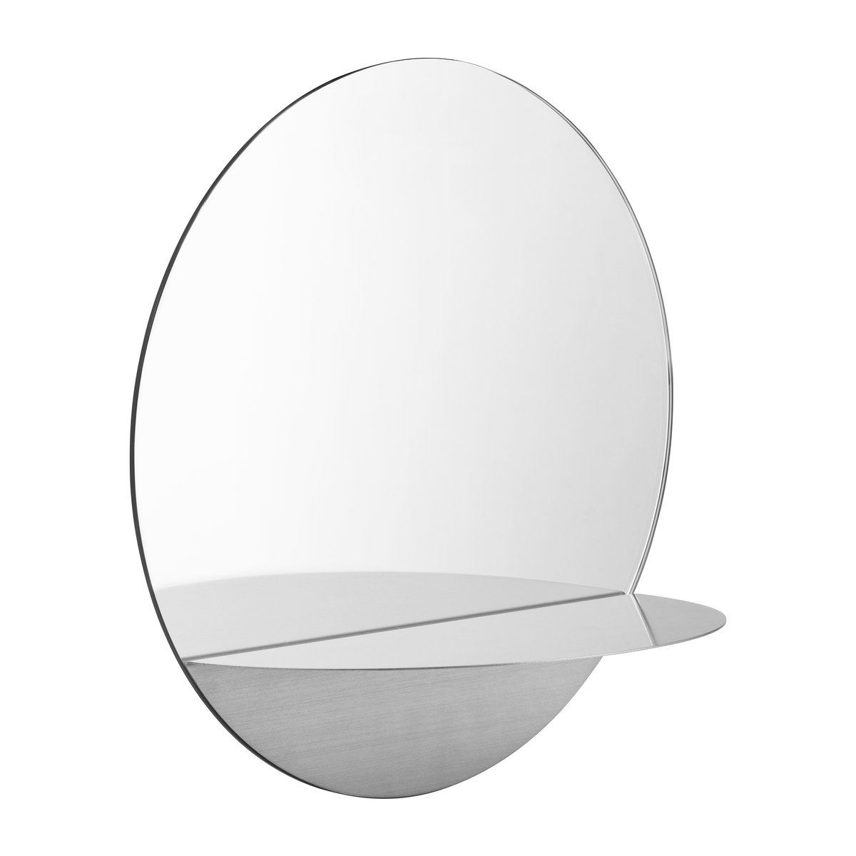 Normann Copenhagen Horizon mirror round Stainless steel