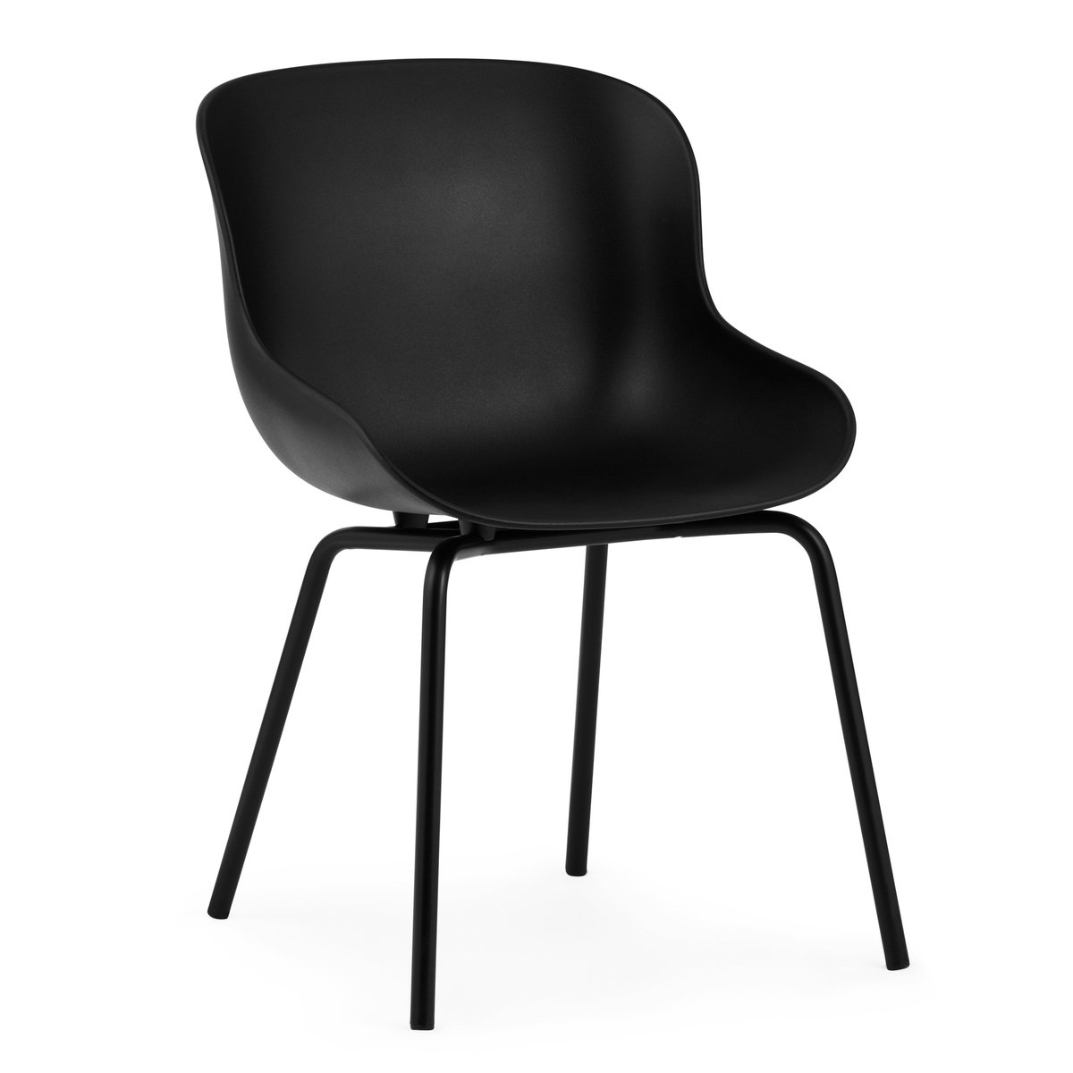 Normann Copenhagen Hyg chair metal legs Black