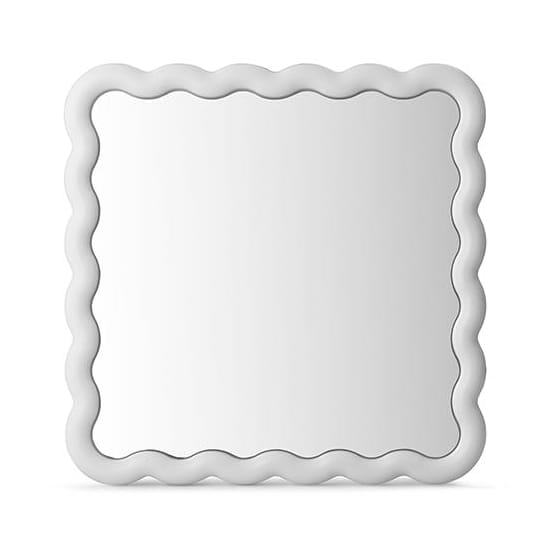 Illu mirror 80x80 cm, White Normann Copenhagen