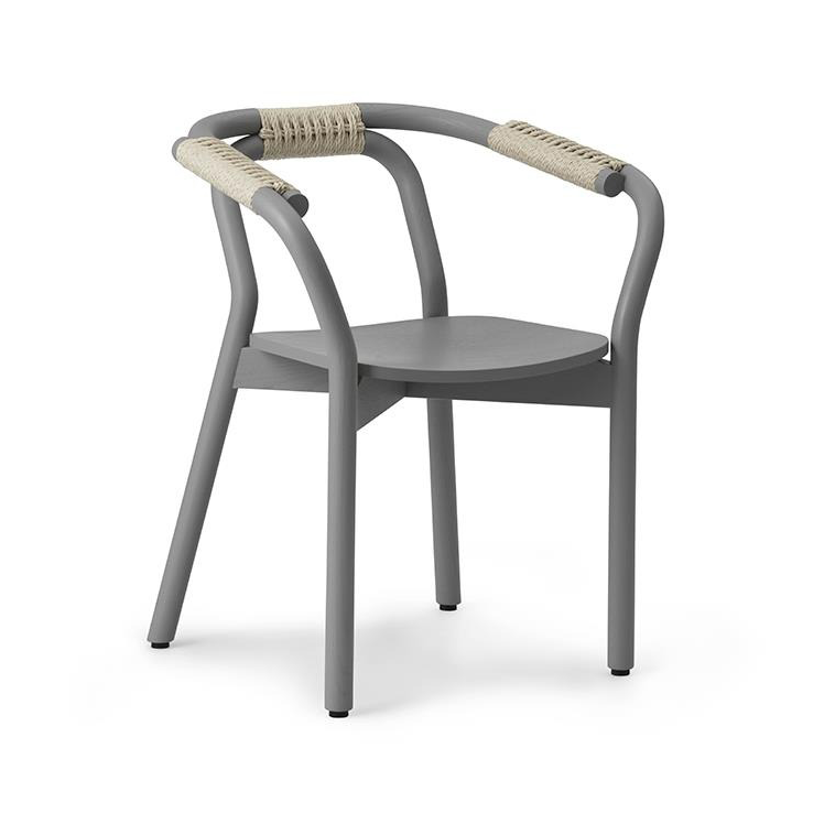 Normann Copenhagen Knot chair Grey-natural