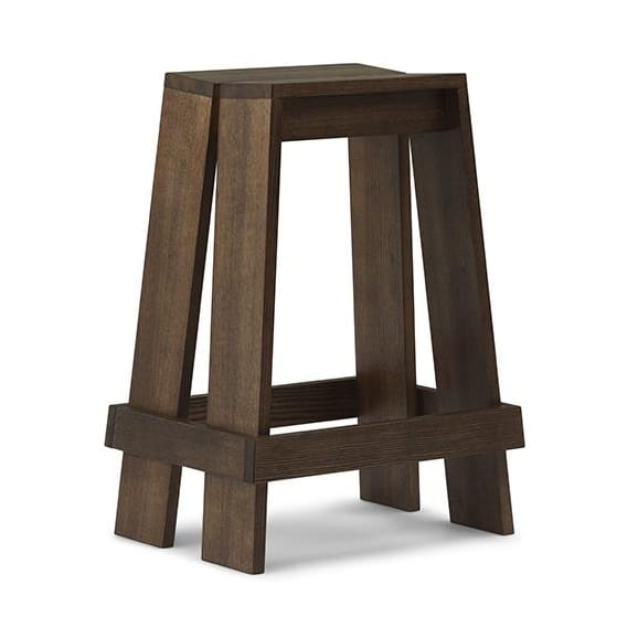 Let bar stool 65 cm - Brown Stained Ash - Normann Copenhagen