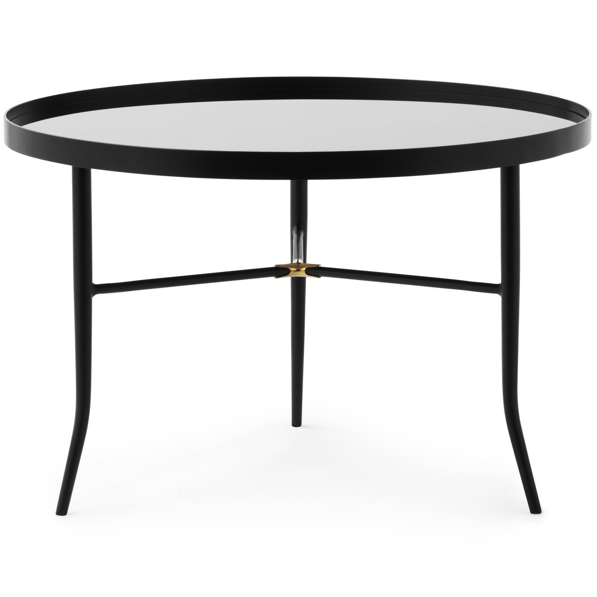 Normann Copenhagen Lug table Ø68 cm black