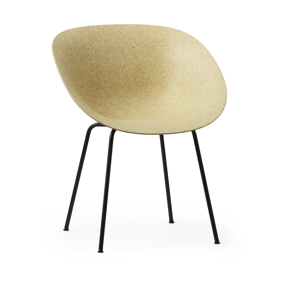 Normann Copenhagen Mat Armchair Hemp-black steel