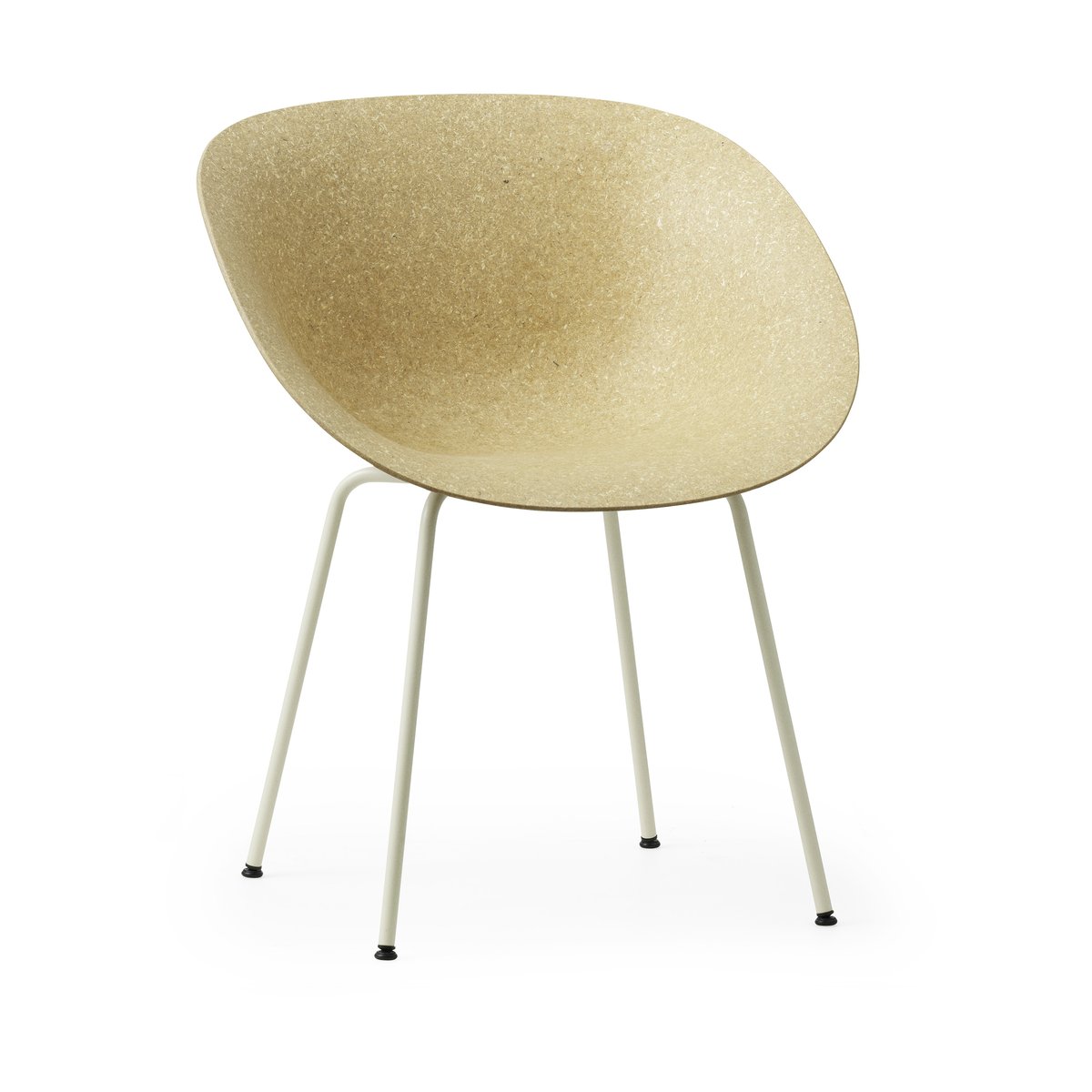 Normann Copenhagen Mat Armchair Hemp-cream steel